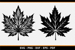 Maple Leaf SVG, Autumn SVG, Fall Leaf SVG, Thanksgiving SVG Product Image 3
