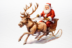 Christmas Skeleton Sublimation PNG Product Image 3
