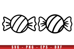 Christmas icon svg, icon png clipart, christmas outline svg Product Image 1