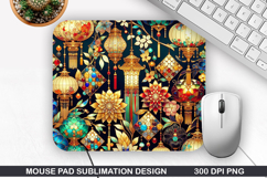 Mouse Pad Sublimation, 4th Of July Mouse Pad PNG Product Image 1