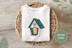 Hand Drawn Birdhouse Illustration, Cartoon Birdhouse PNG Product Image 3