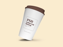 Isolated Takeaway Coffee Cup Mockup Template Bundle Product Image 4