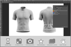 Cycling Jersey Mockup Product Image 2