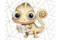 Cute Safari Animal Clipart PNG for Kids, African Wildlife Product Image 3