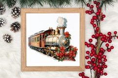 Vintage Christmas Clipart Sublimation, Christmas Clipart Product Image 3
