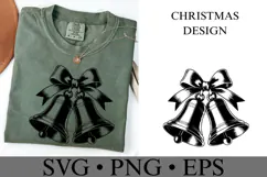 Christmas Bells Svg | Christmas svg | Shirt Svg Product Image 1