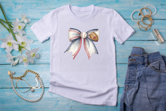 Baseball Mom Coquette Bow Clipart Product Image 3