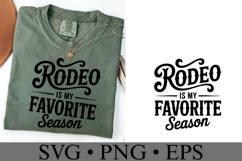 Rodeo is my favorite season Svg | Game Day Svg | Shirt Svg Product Image 3