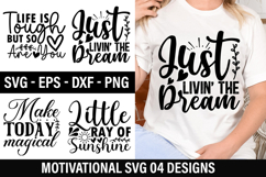 Motivational SVG Design - Little Ray of Sunshine Product Image 1