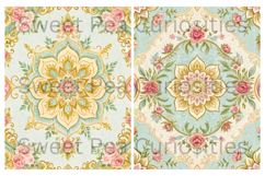 Shabby Chic, Flowers, Papers, Junk Journal Product Image 3