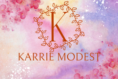 MeadowLine Monogram - Delicate Floral Line Art Monogram Font Product Image 2