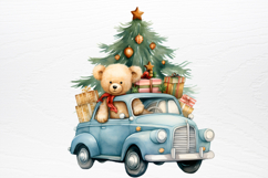 Christmas Animal Safari Clipart PNG Product Image 3