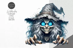 Halloween clipart, Witch clipart, Autumn clipart Product Image 1