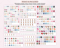 Family Moments Clipart Portrait Creator Product Image 3