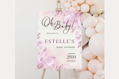 Baby Shower Welcome Template 75 Product Image 4