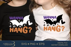 Wanna hang Halloween SVG PNG Sublimation |Boo Witch Product Image 3