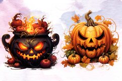 Halloween Clipart Sublimation Bundle, Halloween Clipart Product Image 3