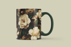 Cream Rose Floral Digital Paper Product Image 3