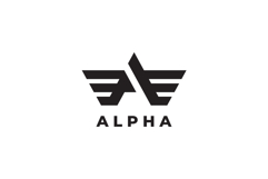 Alpha Letter A Logo Design Vector Product Image 3
