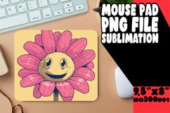 Vintage Floral Elegance: Mouse Pad Designs PNG Product Image 1