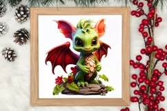 Amazing Fairy Christmas Clipart, Fairy Christmas Clipart Product Image 3