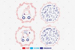 Christmas Cozy Coupe Ornament Svg Product Image 2