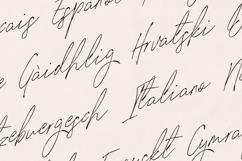 Signature Script Elegant Signature Handwritten Product Image 3