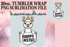 Gentle smiles 20oz tumbler wrap, Easter Animals Product Image 1