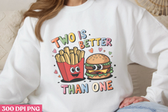 Two is better than PNG, True Friendship Sublimation PNG Product Image 1