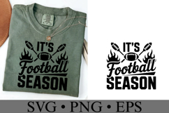 It&#039;s Football Season Svg | Game Day Svg | Shirt Svg Product Image 3