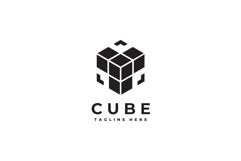 Colorful Cube Logo Design Vector Template Product Image 3