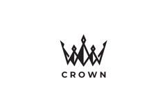 Crown Logo Design Vector Template Product Image 1