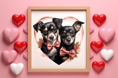 Gothic Valentines Day Clipart, Valentine Skeleton Product Image 3