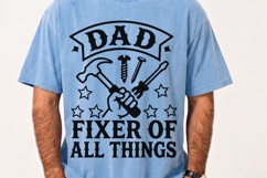 Dad Fixer Of All Things Svg, Funny Fathers Day Svg. Product Image 5