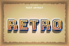 Editable Text Effect for Illustrator. Vector Graphic styles Product Image 1