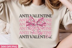 Anti Valentine Club PNG, Love Valentines Day Sublimation PNG Product Image 1