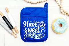 Have a sweet christmas SVG, Christmas Pot Holder SVG Product Image 2