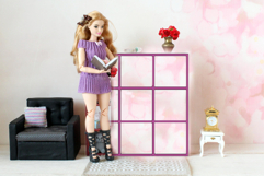 Miniature dollhouse drawer bookcase digital file vector lase Product Image 3