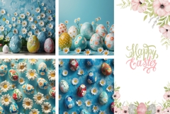 Easter Magnet Sublimation, Spring Flowers Magnet Designs Product Image 3