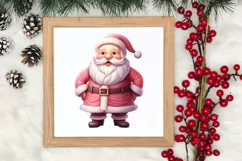 Pink Tis The Season Christmas Sublimation, Christmas Clipart Product Image 3