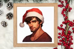 Christmas Male Clipart Men Sublimation, Christmas PNG Product Image 3