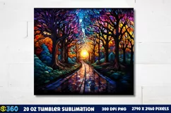 Halloween Tumbler Sublimation Wraps, Tumbler Halloween Product Image 3