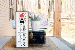 Merry christmas SVG, Christmas SVG, Christmas Porch Sign SVG Product Image 3