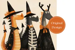 Funny Halloween Monsters Tumbler, Kids Halloween Tumbler Product Image 3