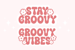 Santa Power - Retro Groovy Font Product Image 3