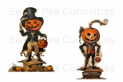 Halloween, Vintage, Cardboard, Ephemera, PNG, Clipart Product Image 3