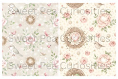 Flowers, Shabby Chic, Papers, Junk Journal Product Image 3