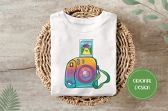 Hand Drawn Camera Illustration, Cartoon Camera PNG Product Image 3