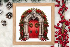 Gothic Christmas Clipart Sublimation, Gothic Christmas Product Image 3