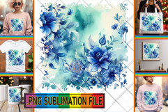 Sweet TSHIRT PNG Art Ideas, Watercolor Pattern Product Image 1